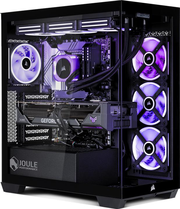 Produktbild Joule Performance High End Gaming PC ICUE LINK RTX5080 U9 64GB 4TB L1141777 (4000 GB, 64 GB, Intel Core Ultra 9 285, GeForce RTX 5080)