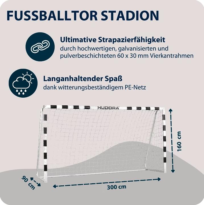 Produktbild Hudora Fussballtor Stadion
