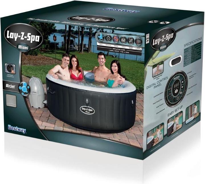 Produktbild Bestway Lay-Z-Spa Miami (4 Pers.)