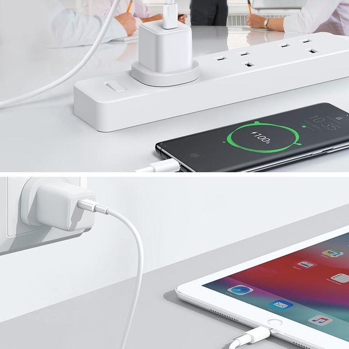 Produktbild Joyroom Fast USB Type C Wall Charger 25W 3A UK Plug (25 W)