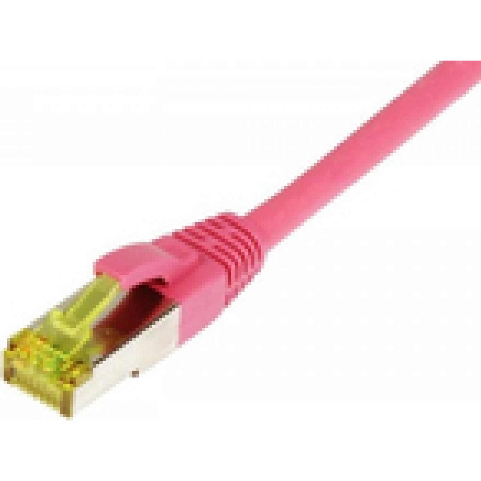 Synergy 21 Patchkabel RJ45 CAT6A 500Mhz 3m magenta S-STP S/FTP TPE/LSZH Ultraflex AWG26 - Netzwerk - (S/FTP, CAT6a, 3 m)...