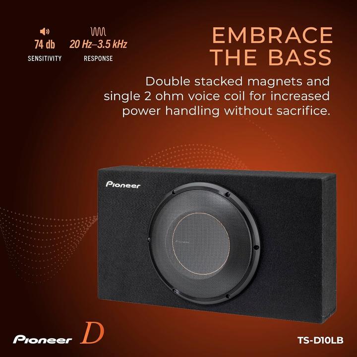 Actual product image Pioneer TS-D10LB (1300 W)