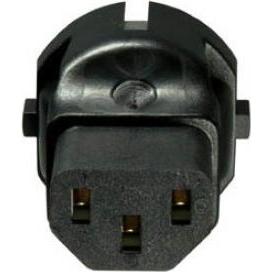 Thumbnail - EFB Elektronik mains adapter Schuko to cold device socket 250V 10A PVC temperature resistance up to 70 degrees (Type-B),...