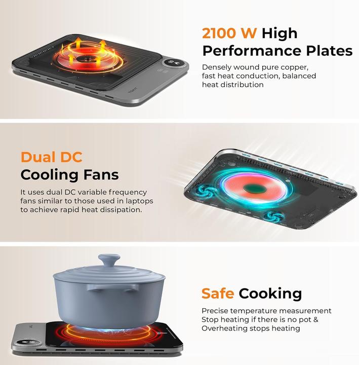 Actual product image Tokit Induction hob Pro