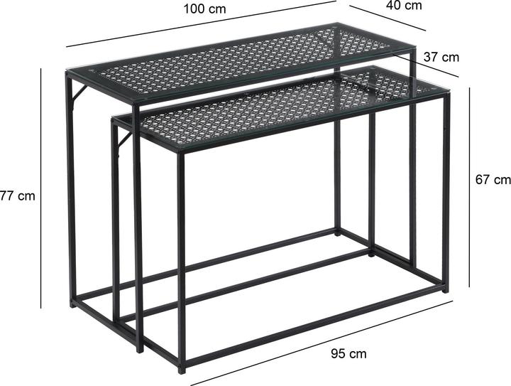 Actual product image Wohnling Set (100 x 40 x 77 cm)