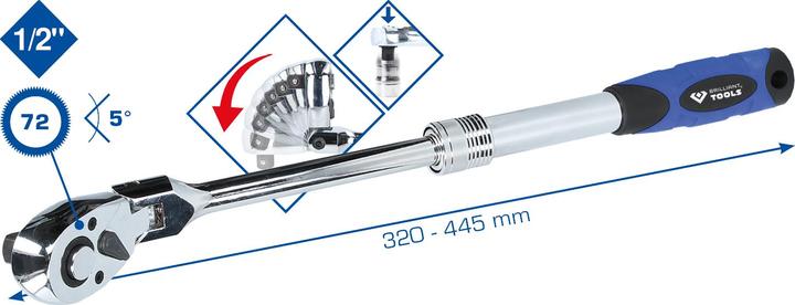 Produktbild Brilliant Tools BT022993 (1/2")