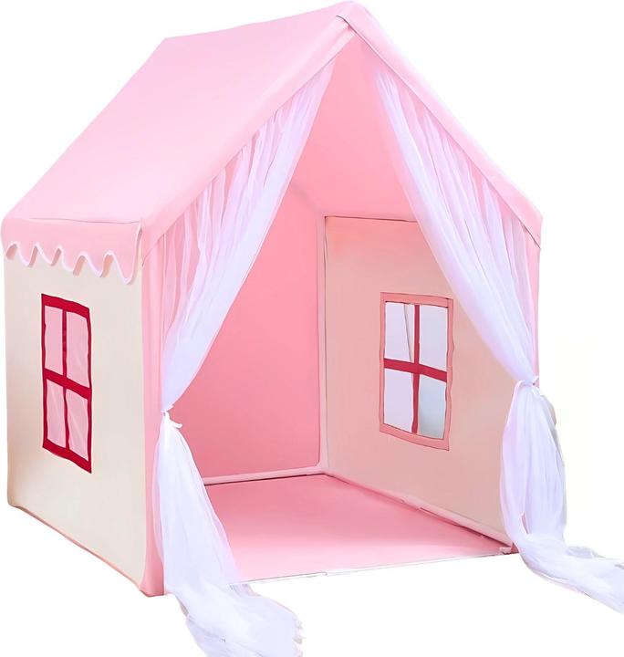 Actual product image Milkii Playhouse/ play tent with curtain, pink