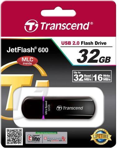 Actual product image Transcend JetFlash 600 (32 GB)