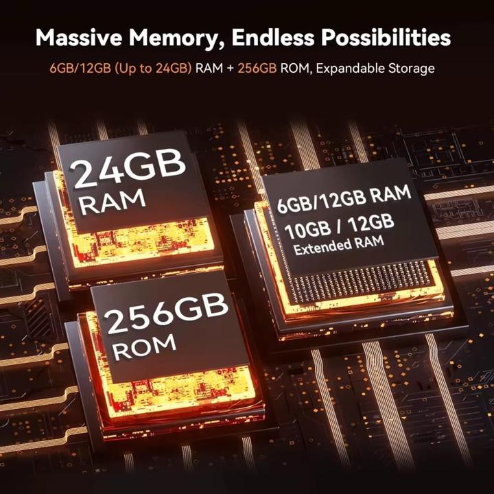 Actual product image Cubot KingKong Power 3 (256 GB, Black, 6.72", 4G)