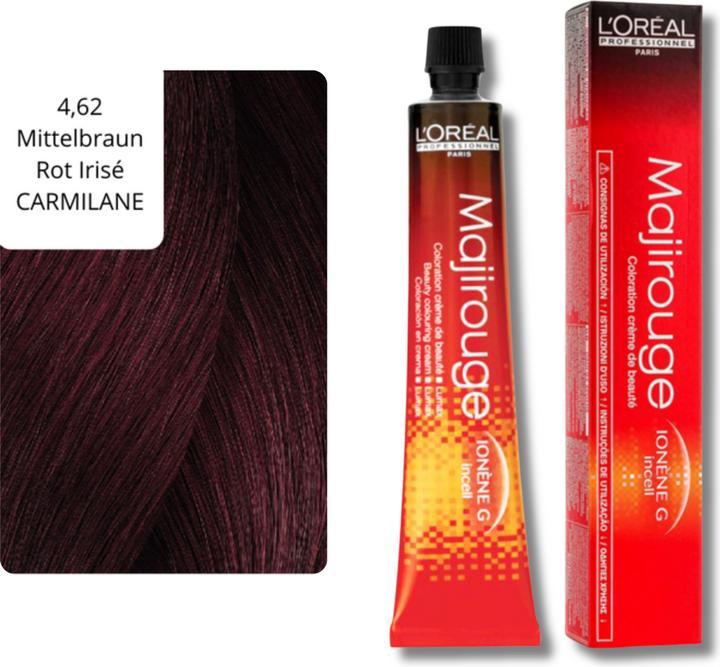Actual product image L'Oréal Professionnel Majirouge (62 medium brown red irise)