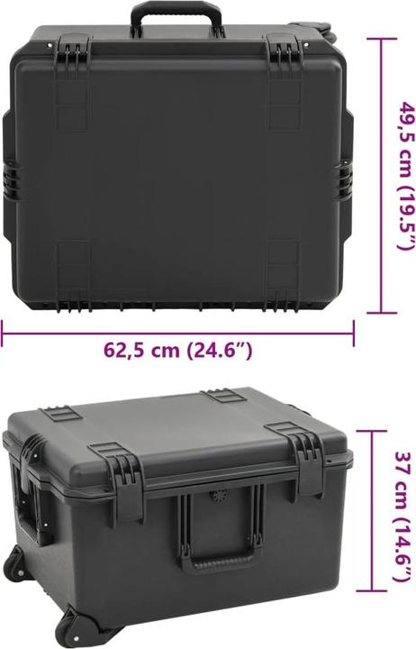 Actual product image vidaXL Flugkoffer