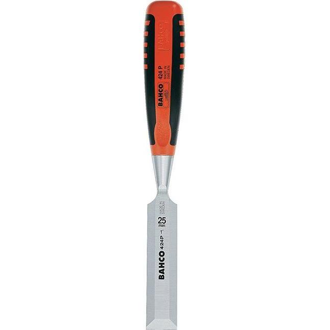 Bahco, Beitel + Handhobel, Stechbeitel mit 2-Komponenten-Griff, 32 mm (32 mm)