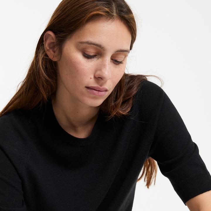 Image du produit La Redoute Collections Pullover mit Rundhalsausschnitt aus 100% Wolle (XL)