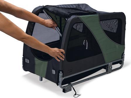 Actual product image Karlie Ox bicycle trailer (Dog, Reflectors, Breathable)