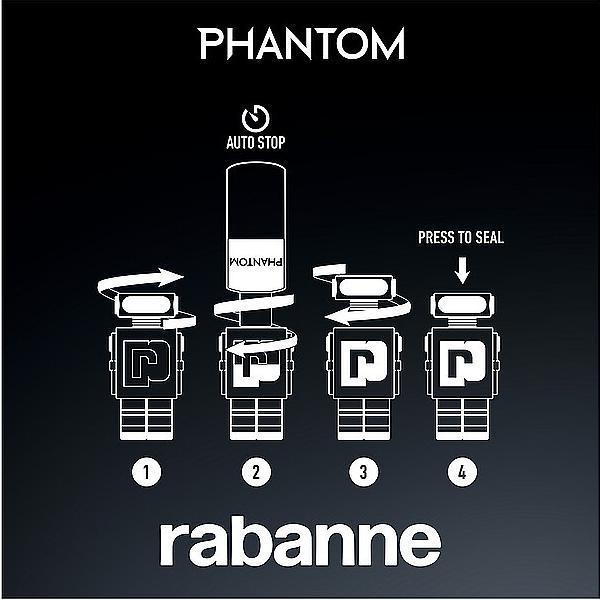 Produktbild Paco Rabanne Phantom Intense Eau De Parfum Refill 200ml (Eau de Parfum, 200 ml)