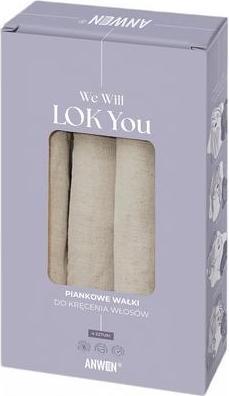 Anwen We Will Lock You Hair Rollers Without Heat - 4 Pieces