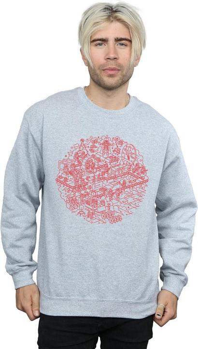 Produktbild Star Wars Christmas Death Star Sweatshirt (XL)