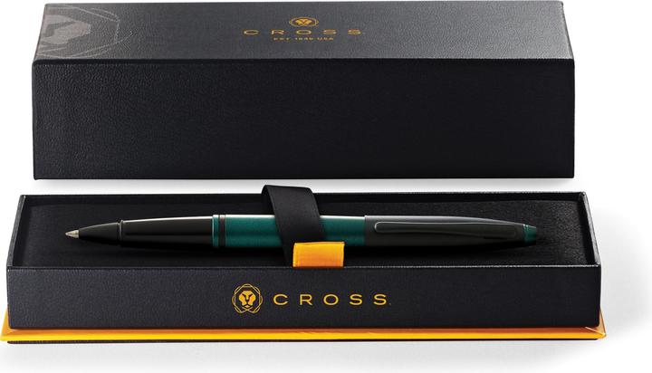 Productafbeelding Cross Rollerball Kruis Calais mat groen/zwart in geschenkverpakking (Matgroen)