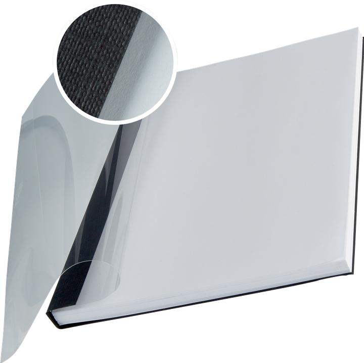Produktbild Leitz impressBIND Mappen Soft Cover A4 10 Stk. - 14 mm, schwarz (A4, 10x)
