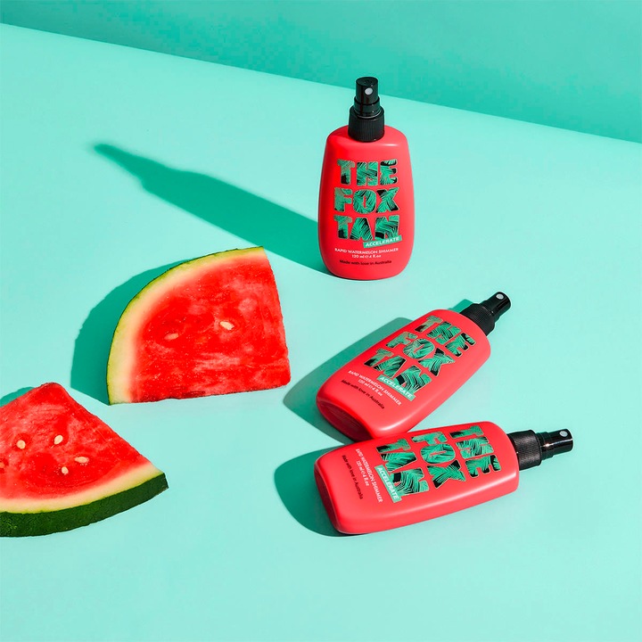 Actual product image The Fox Tan Rapid Watermelon Shimmer (Self tanning spray, 120 ml)