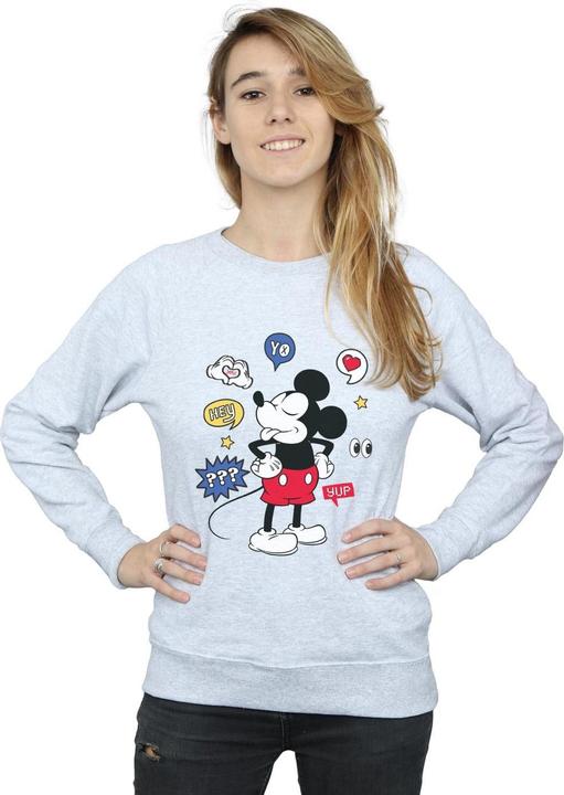 Produktbild Disney Mickey Mouse Tongue Out Sweatshirt (M)