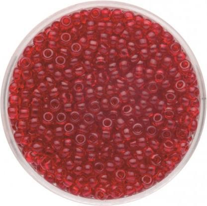 Produktbild Glorex Rocailles transp. rot