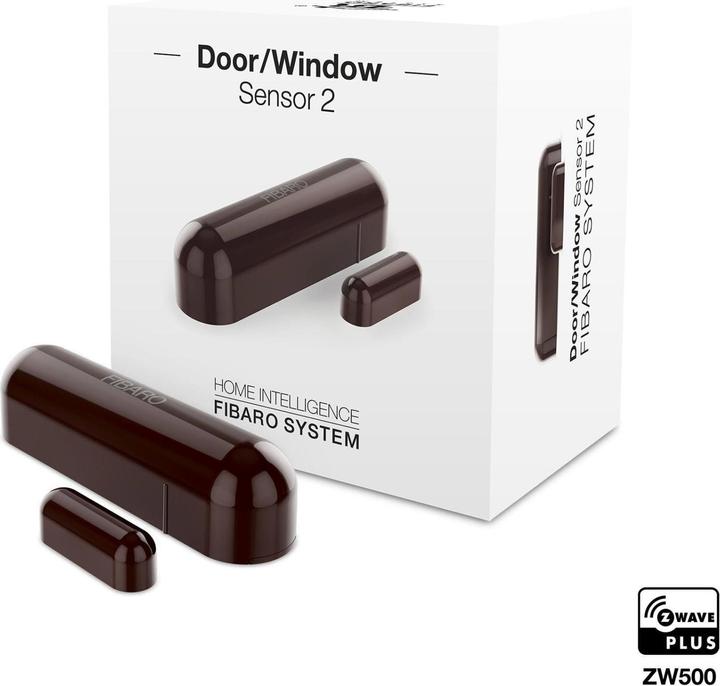 Image du produit Fibaro Door Sensor 2 brun foncé