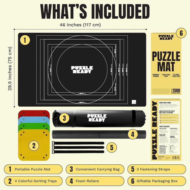 Image du produit Puzzle Ready Roll Up - Palapelimatto (1500 pièces)