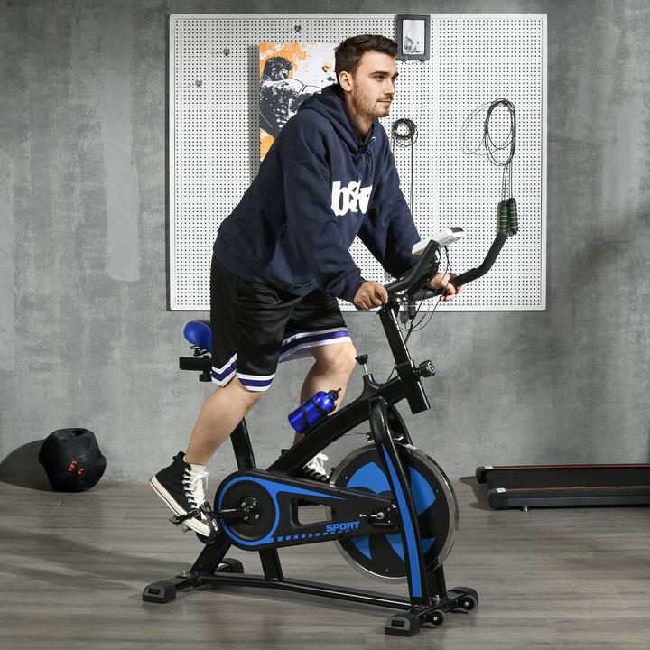 Produktbild SportNow Heimtrainer Stahl, ABS Blau