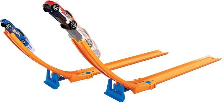 Produktbild Hot Wheels Parkhaus mit Fahrzeugen 30 x 27 x 6 cm Träger Fahrzeug