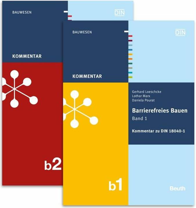 Produktbild Barrierefreies Bauen (Deutsch, Daniela Pourat, DIN e.V., Gerhard Loeschcke, Lothar Marx, 2013)
