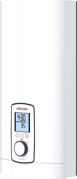 Actual product image Stiebel Eltron DHE 18/21/24 kW Fully electronic instantaneous water heater always accurate to the degree thanks to