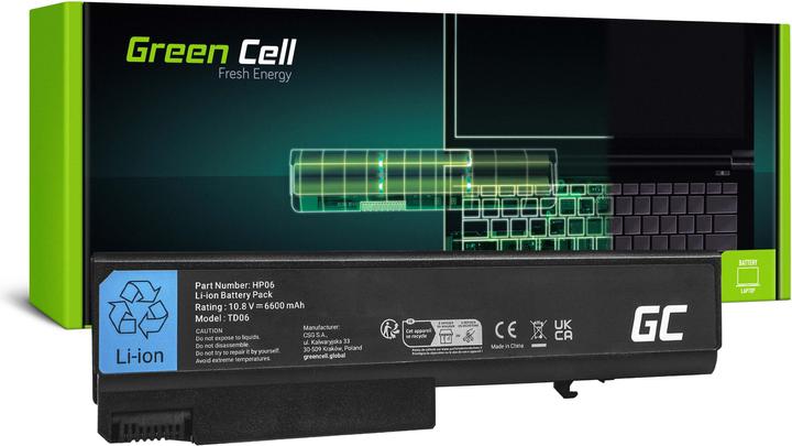 Actual product image GreenCell Laptop Battery TD09 for HP EliteBook 6930p 8440p 8440w (6600 mAh)