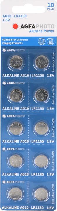 Actual product image AGFAPHOTO Alkaline Power (10 pcs., AG10)