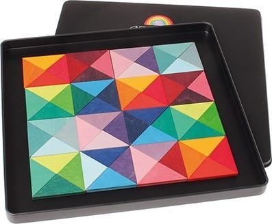 Image du produit Grimm's Jeu d'aimants Triangles (64 pièces)