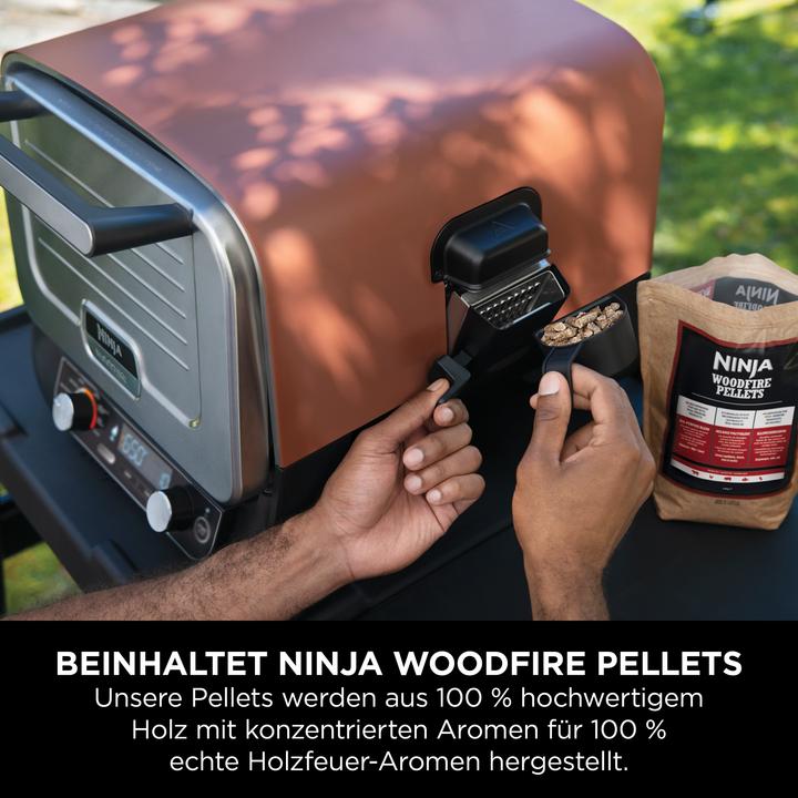 Actual product image Ninja OO101CH Woodfire Ofen, Pizzaofen & Smoker