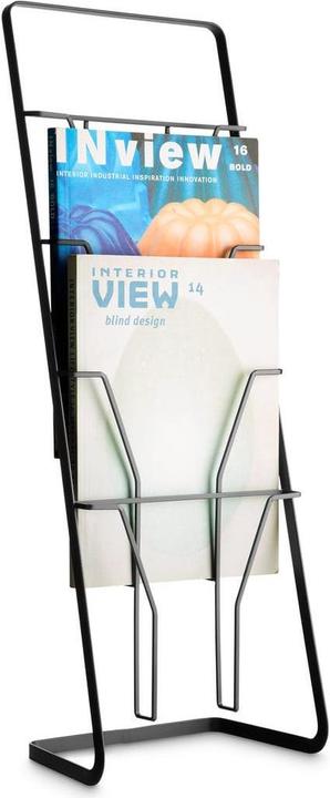 Actual product image Yamazaki Magazine rack with 4 compartments TOWER (25 x 18 x 71 cm)