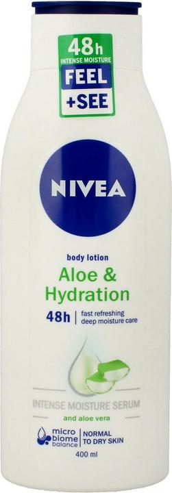 NIVEA Aloe &amp Hydration Body Lotion balsam do ciała 400ml (Lotion pour le corps, 400 ml)