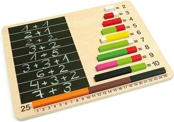 Immagine prodotto Topbright Toys Barre di frazione Schede (Multilingue)