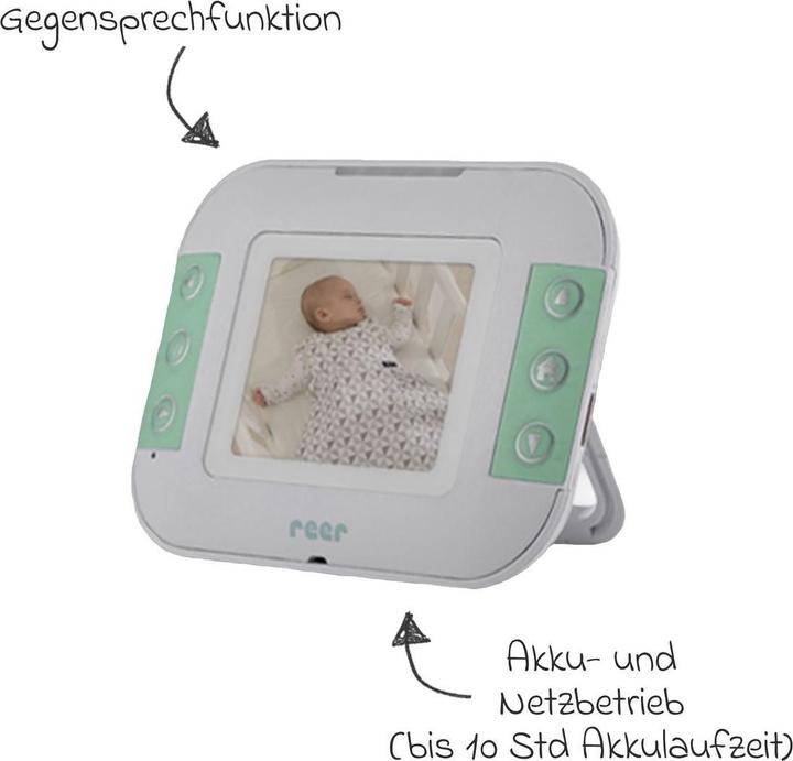 Actual product image Reer BabyCam S (Video & Audio, 300 m)