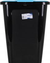 Actual product image Tontarelli cube trash coverline 44 l black / blue cover (44 l)