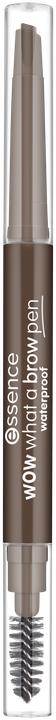 essence wow what a brow pen waterproof (Dark Brown)