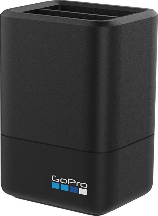 Produktbild GoPro Dual Ladegerät + Akku für Hero 5 / 6 / 7 (hero 5, Hero 6, Hero 7, Hero 8)