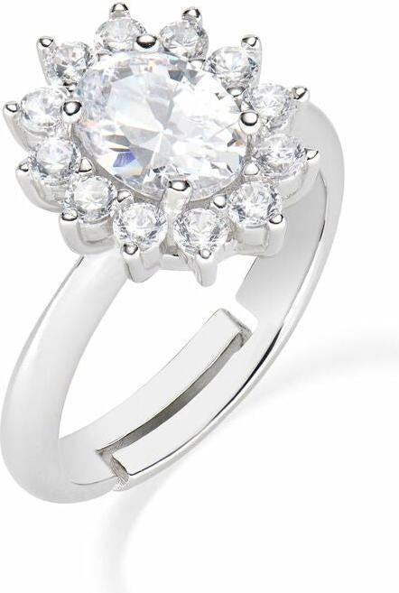 Amen Damenring ANLDGBBB3 18 (18, 925 Silber)