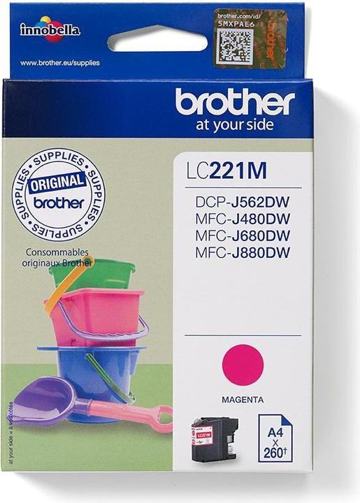 Actual product image Brother Lc-221m (M)