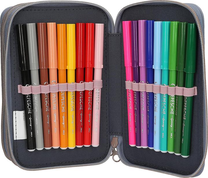 Image du produit Magni DEPESCHE Miss Melody Federtasche 3fach mit 3D Effekt