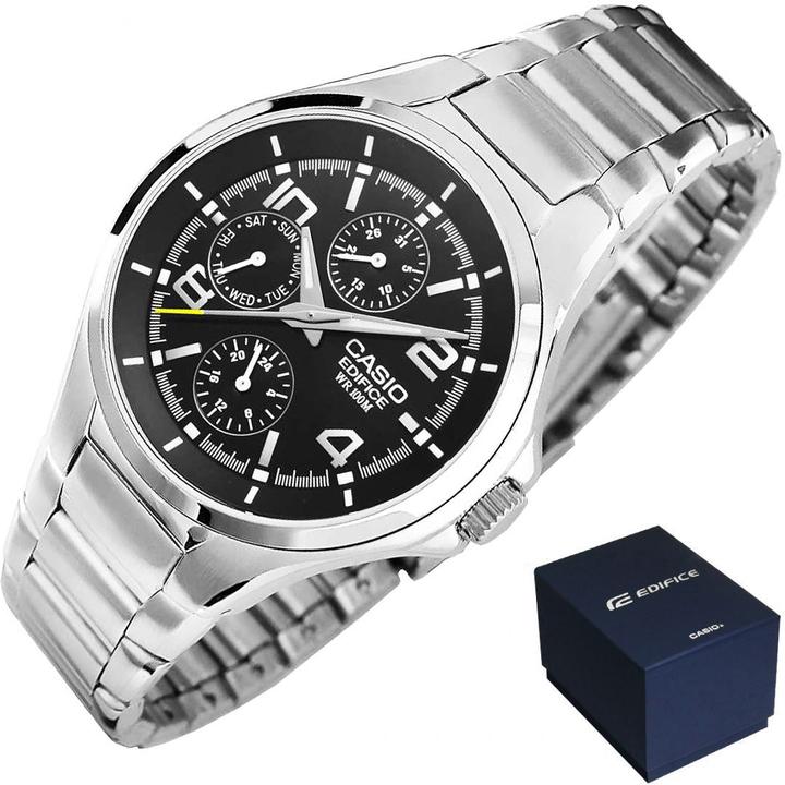 Actual product image Casio Edifice - EF-316D-1AVEG (Analogue wristwatch, 41 mm)