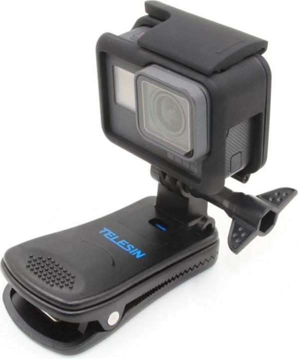 Produktbild Telesin Backpack clip mount for sports cameras (GP-JFM-003) (GoPro Hero 8, DJI Osmo Action)