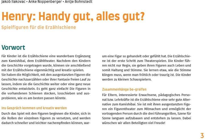 Actual product image Henry: Handy gut, alles gut? (German, Jakob Ilakovac, Antje Bohnstedt, Anke Noppenberger, 2023)