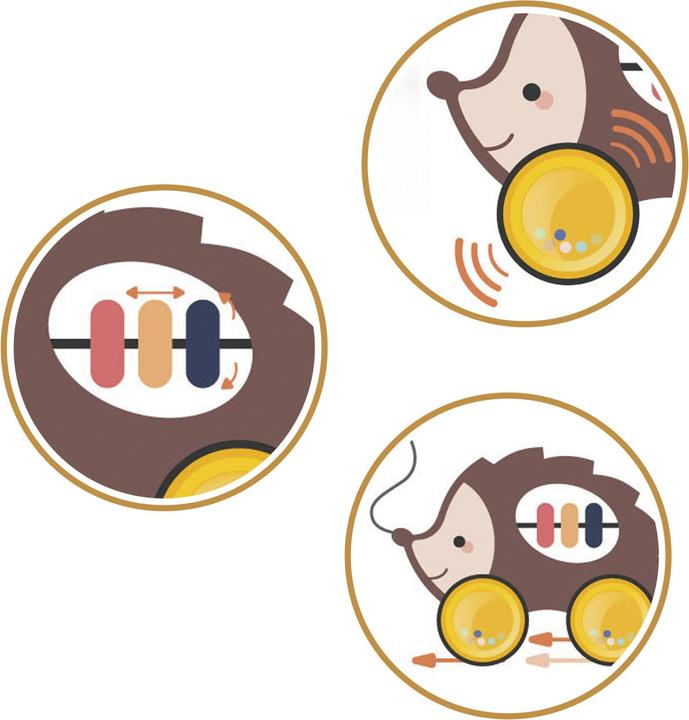 Image du produit Scandinavian Baby Products Hérisson à tirer